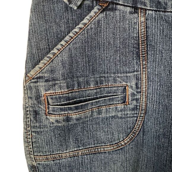 Pre Owned Women’s Adolfo Jeans Capri Sz 12 Casual Comfort Fashionable Style - Picture 10 of 13